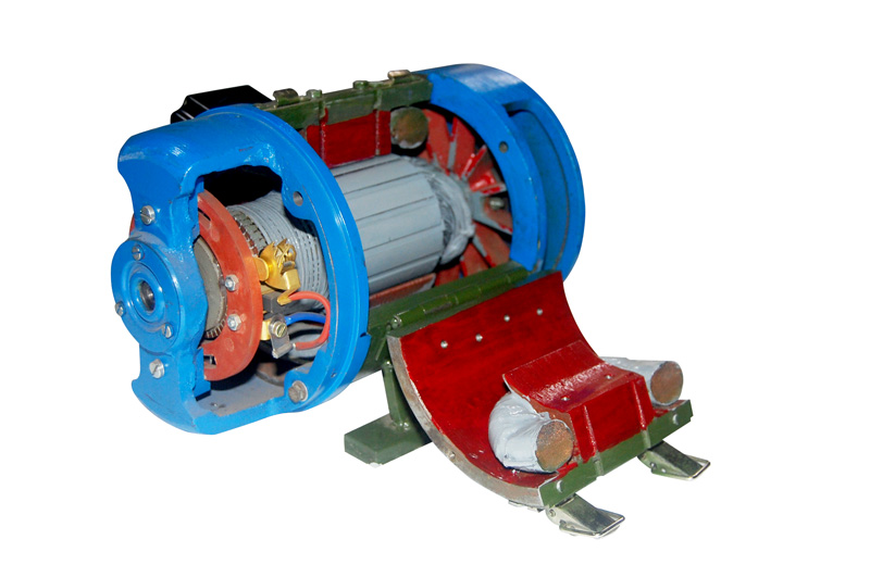 NON-WORKING-CUT-SECTION-OF-DC-MOTOR