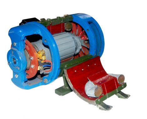 NON-WORKING-CUT-SECTION-OF-DC-MOTOR